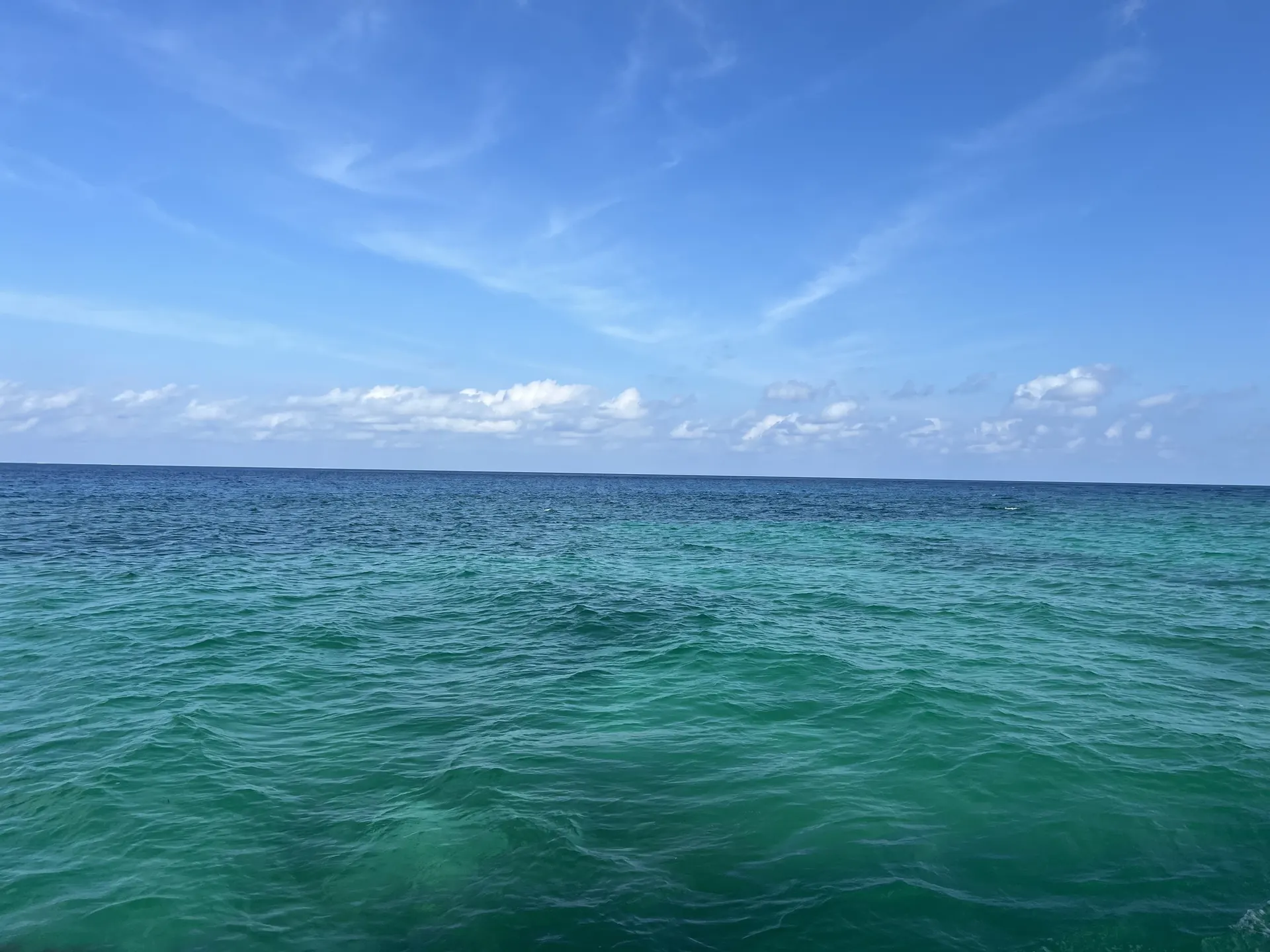 Meer und weiter Horizont